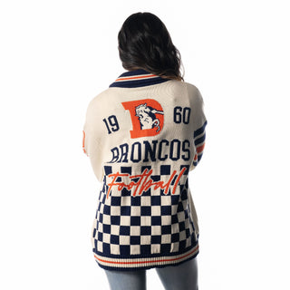 Broncos Unisex Jacquard Sweater - Cream