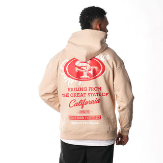San Francisco 49ers Unisex Great State Hoodie - Cream