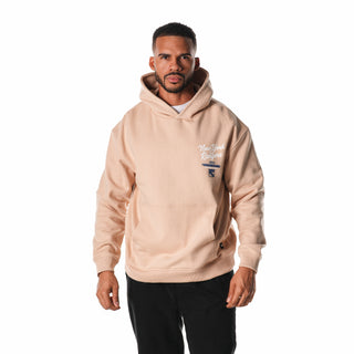 New York Rangers Unisex Great State Hoodie - Cream
