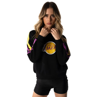 Los Angeles Lakers Womens Perforated Crewneck