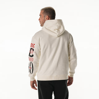 Kansas City Chiefs Unisex All Over Hoodie – Vintage White-Hoodie-thewildcollective