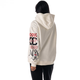 Kansas City Chiefs Unisex All Over Hoodie – Vintage White-Hoodie-thewildcollective