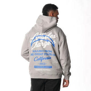 Los Angeles Chargers Unisex Great State Hoodie - Grey-Hoodie-thewildcollective