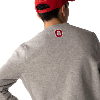 Ohio State Buckeyes Unisex Embossed Crewneck Sweatshirt-Crew Sweatshirt-thewildcollective