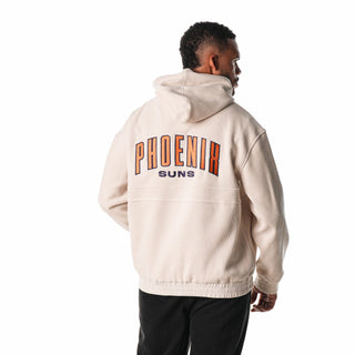Phoenix Suns Cream Unisex Corduroy Hoodie-Hoodie-thewildcollective
