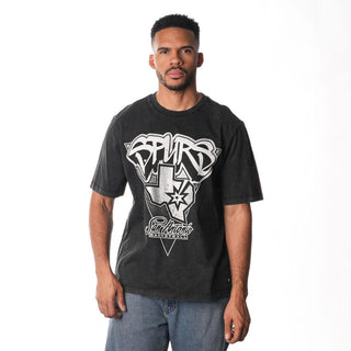 San Antonio Spurs State Band Tee - Black-Band Tee-thewildcollective