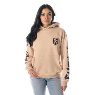 Vegas Golden Knights Cream Unisex Graphic Hoodie-Hoodie-thewildcollective