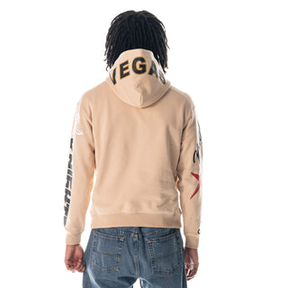 Vegas Golden Knights Cream Unisex Graphic Hoodie-Hoodie-thewildcollective