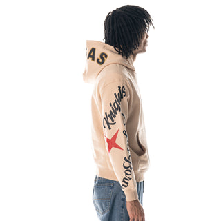 Vegas Golden Knights Cream Unisex Graphic Hoodie-Hoodie-thewildcollective