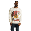 Chicago Blackhawks Unisex Graphic Crew Fleece - Light Heather Grey view 2
