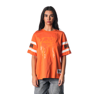 Cleveland Browns Drop Shoulder SS Tee - Orange