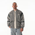 Philadelphia Eagles Unisex Retro Oversized Denim Jacket - Grey view 1