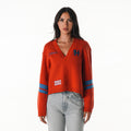Houston Texans Women's Cropped Cardigan - Red view 1
