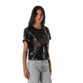 Ohio State Buckeyes Women's Sequin Tee - Black view 2