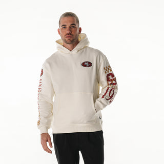 San Francisco 49ers All Over Hoodie – Vintage White