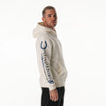Indy Colts Unisex Graphic Sleeve Hoodie - Vintage White view 3
