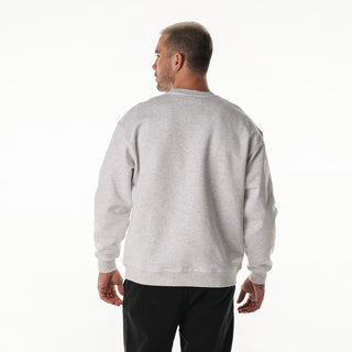 Pittsburgh Steelers Graphic Crew Fleece - Heather Cream