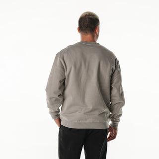 Houston Texans Unisex Red Helmet Graphic Crew Fleece - Gre