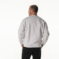 NY Knicks Unisex Graphic Crew Fleece - Heather Cream view 2