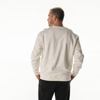Nashville Predators Unisex Graphic Crew Fleece - Vintage White