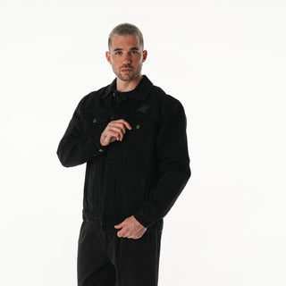 Carolina Panthers Unisex Denim Jacket - Black