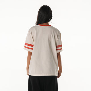 Kansas City Chiefs Women's Vintage Drop Shoulder Tee - Cream