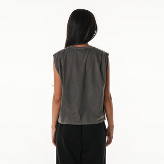 Dallas Cowboys Women's Muscle Tank - Charcoal
