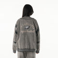 Philadelphia Eagles Unisex Retro Oversized Denim Jacket - Grey view 5