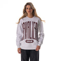 Cleveland Cavs Women's Double Collar Crew Fleece - Grey view 1