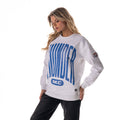Oklahoma City Thunder Women's Double Collar Crew Fleece - Grey view 2