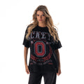 Ohio State Buckeyes Women's Oversized Dolman Tee - Black view 1