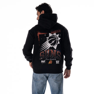 Phoenix Suns Unisex Splatter Graphic Hoodie - Black
