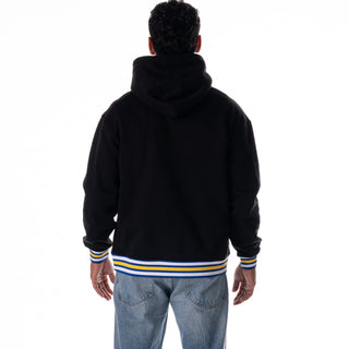 Golden State Warriors Unisex Hoodie W/Contrast Rib - Black