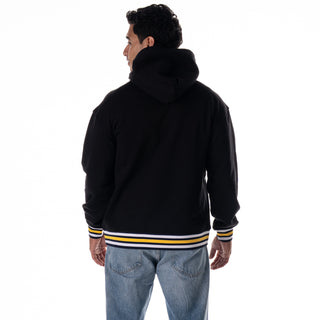 Denver Nuggets Unisex Hoodie W/Contrast Rib - Black