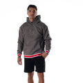 Ohio State Buckeyes Unisex Contrast Rib Hoodie - Charcoal view 2