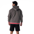 Ohio State Buckeyes Unisex Contrast Rib Hoodie - Charcoal view 3