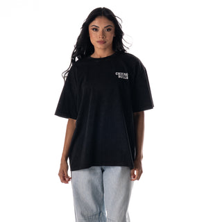 Chicago Bulls Unisex Evergreen Band Tee - Black