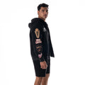 Cleveland Cavs Unisex Old & New Logo Full Zip Hoodie - Black view 6