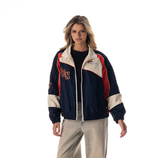 Denver Broncos Women's Oversized Raglan Track Jacket - Multi