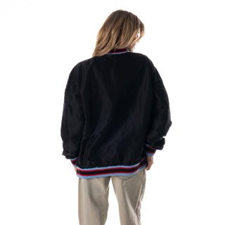 Chicago Bulls Unisex City Edition Windbreaker - Black