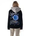 Orlando Magic Unisex Denim Jacket W/ Fleece hood - Black Denim view 1