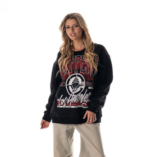 Los Angeles Clippers Unisex Crew Fleece - Black