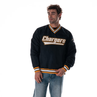 Los Angeles Chargers Unisex V-Neck Windbreaker - Navy