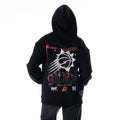Phoenix Suns Unisex Splatter Graphic Hoodie - Black view 4