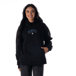 Dallas Mavericks Unisex Splatter Hoodie - Black