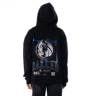 Dallas Mavericks Unisex Splatter Hoodie - Black