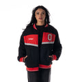 Ohio State Buckeyes Unisex Quilted Puffer Jacket - Black view 2