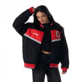 Ohio State Buckeyes Unisex Quilted Puffer Jacket - Black view 4