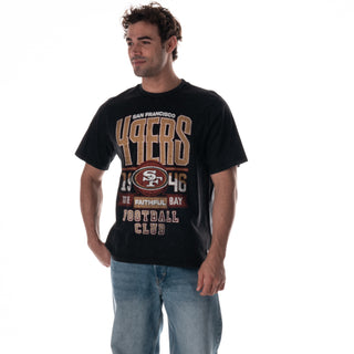 San Francisco 49ers Unisex Football Club Tee - Black