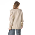 Cleveland Cavs Unisex All Over Jacquard Crew Sweater - Cream view 4